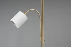 Lampa podłogowa Hotel x2 beżowo-złota