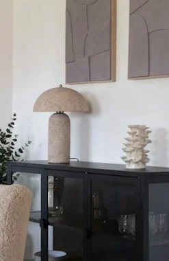 Lampa stołowa Astley beżowa