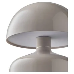 Lampa stołowa Aulla LED szara