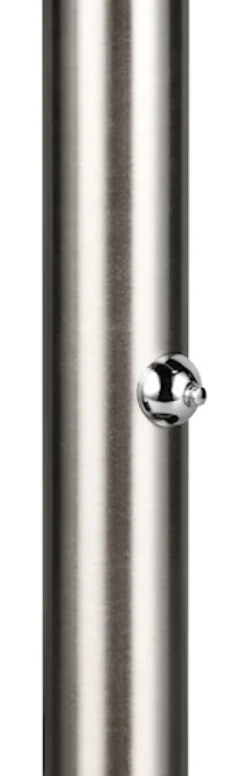 Lampa stołowa Fiore LED czarno-srebrna