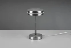 Lampa stołowa Franklin LED srebrna