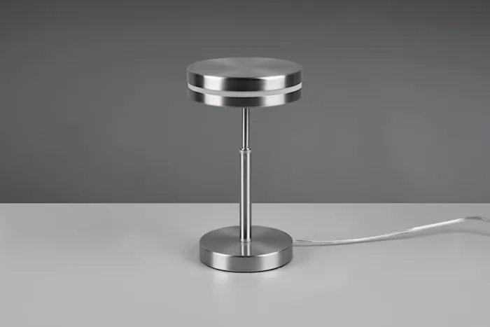 Lampa stołowa Franklin LED srebrna