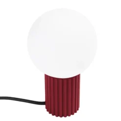 Lampa stołowa Halo burgund
