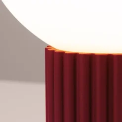 Lampa stołowa Halo burgund