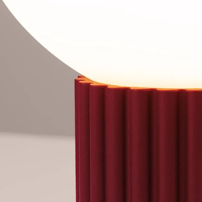 Lampa stołowa Halo burgund