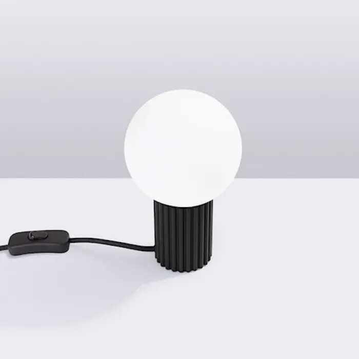 Lampa stołowa Halo czarna
