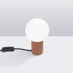 Lampa stołowa Halo mocca