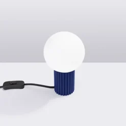 Lampa stołowa Halo ultramaryna