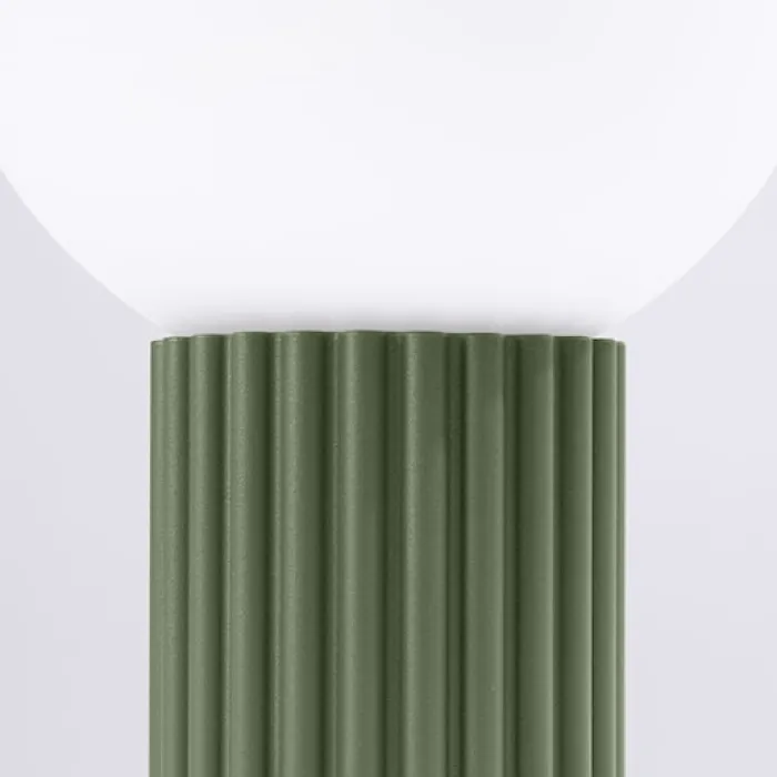 Lampa stołowa Halo zielona oliwka