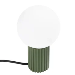 Lampa stołowa Halo zielona oliwka