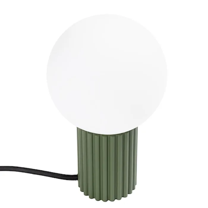 Lampa stołowa Halo zielona oliwka
