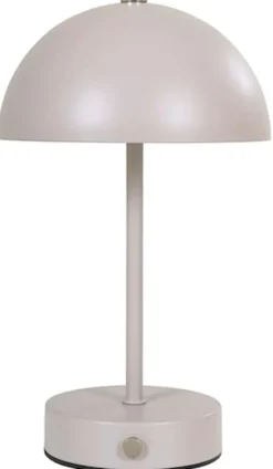 Lampa stołowa Holt LED beżowa metalowa
