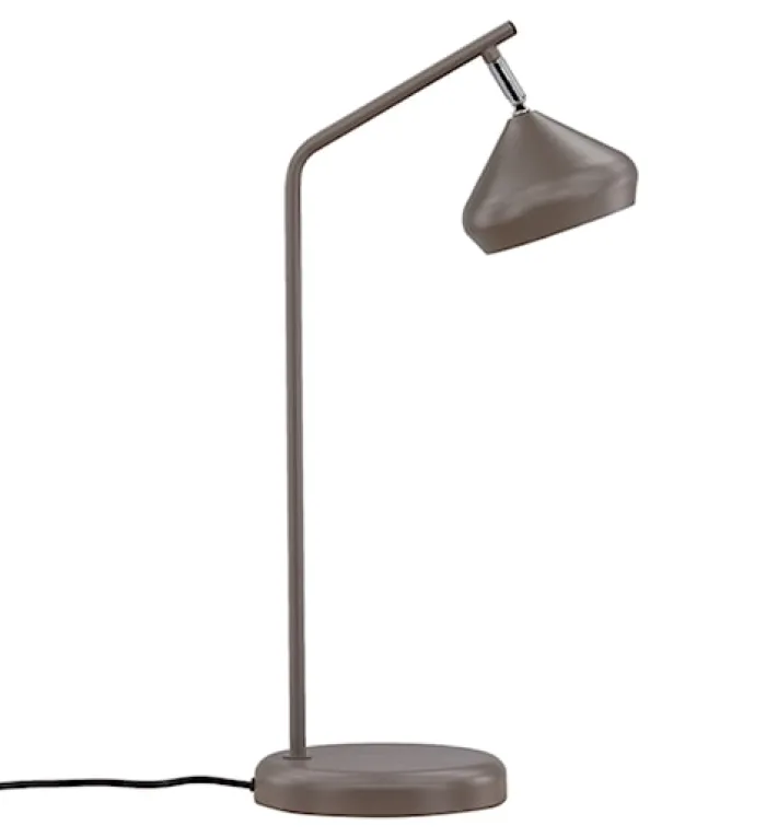 Lampa stołowa Isaberg 52 cm jasnobrązowa