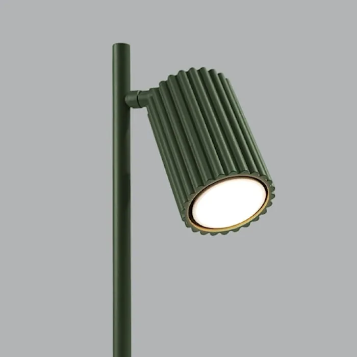 Lampa stołowa Karbon zielona