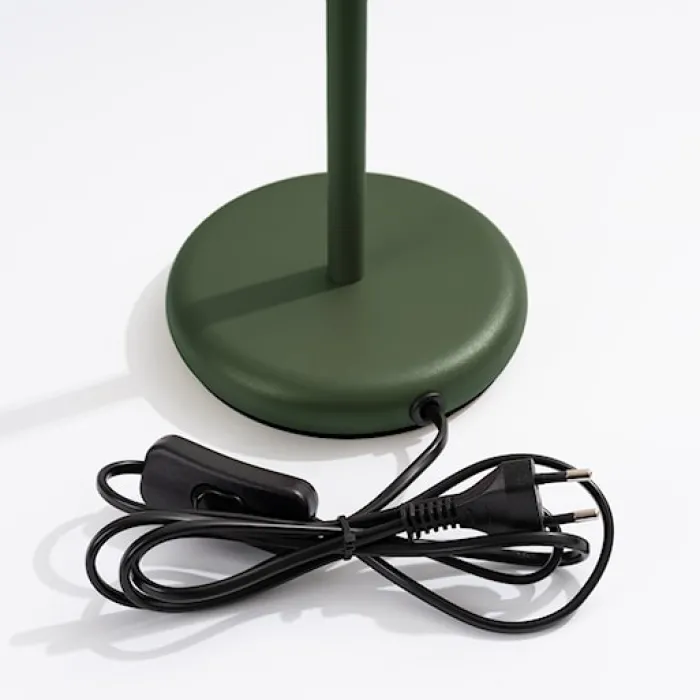 Lampa stołowa Karbon zielona