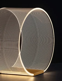 Lampa stołowa Volicate LED złota