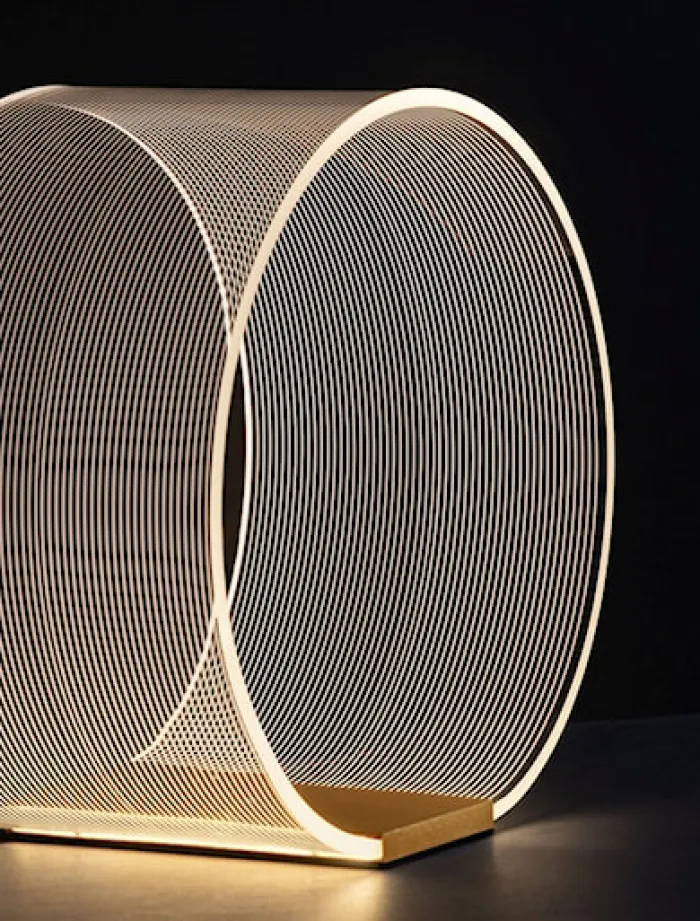Lampa stołowa Volicate LED złota