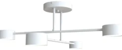 Lampa sufitowa Hallo biała x4