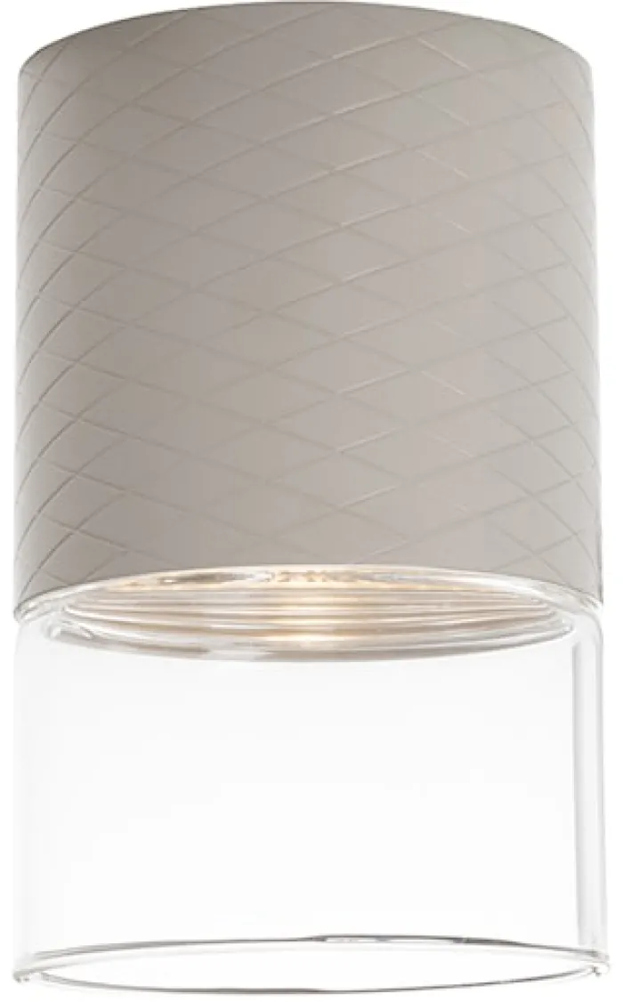 Lampa Sufitowa LED Fusion szara