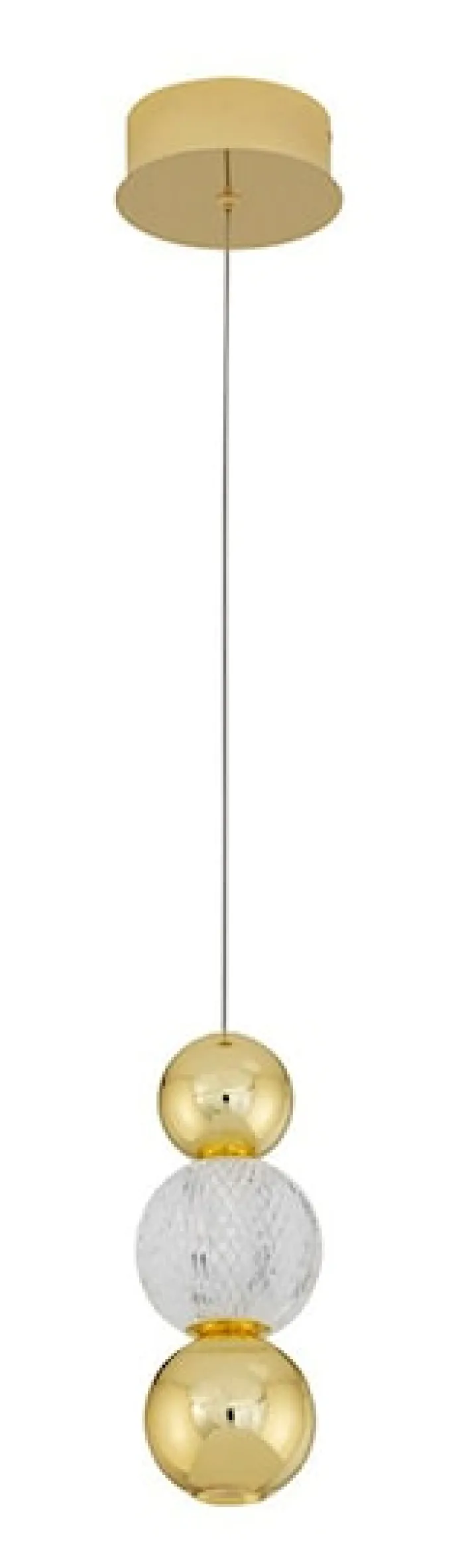 Lampa wisząca Beance II LED złota