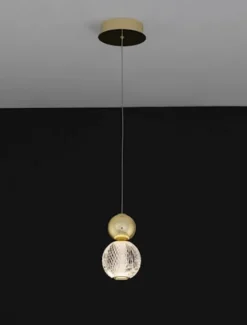 Lampa wisząca Beance LED złota