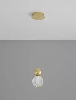 Lampa wisząca Beance LED złota