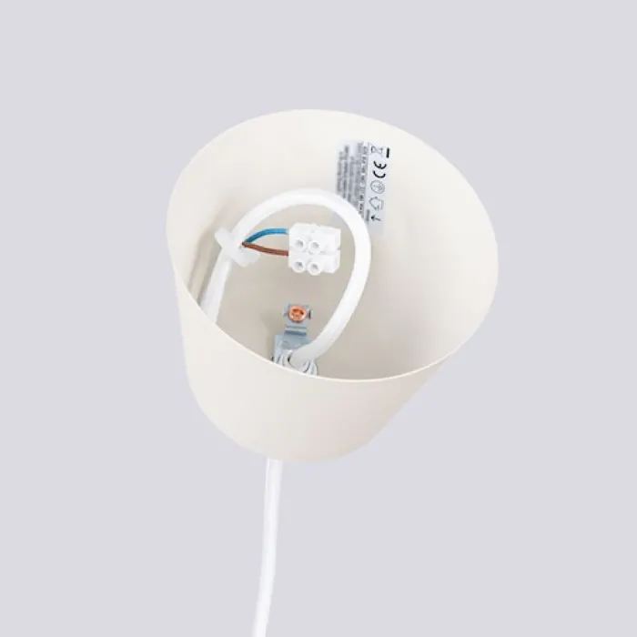 Lampa wisząca Bilo beżowa