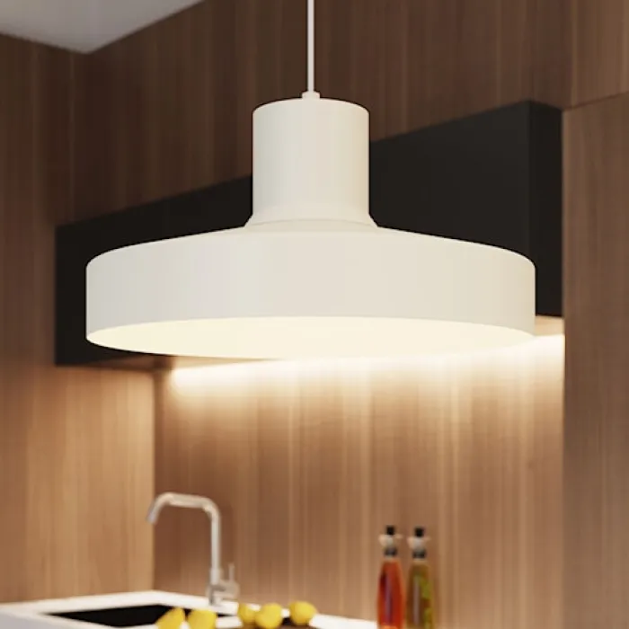 Lampa wisząca Bilo beżowa