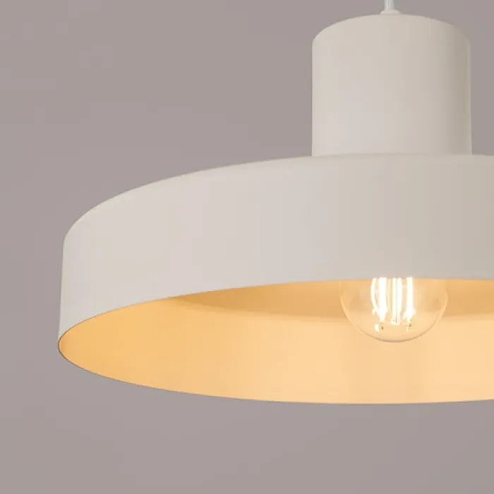 Lampa wisząca Bilo beżowa