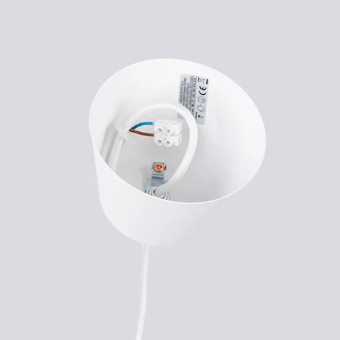 Lampa wisząca Bilo biała