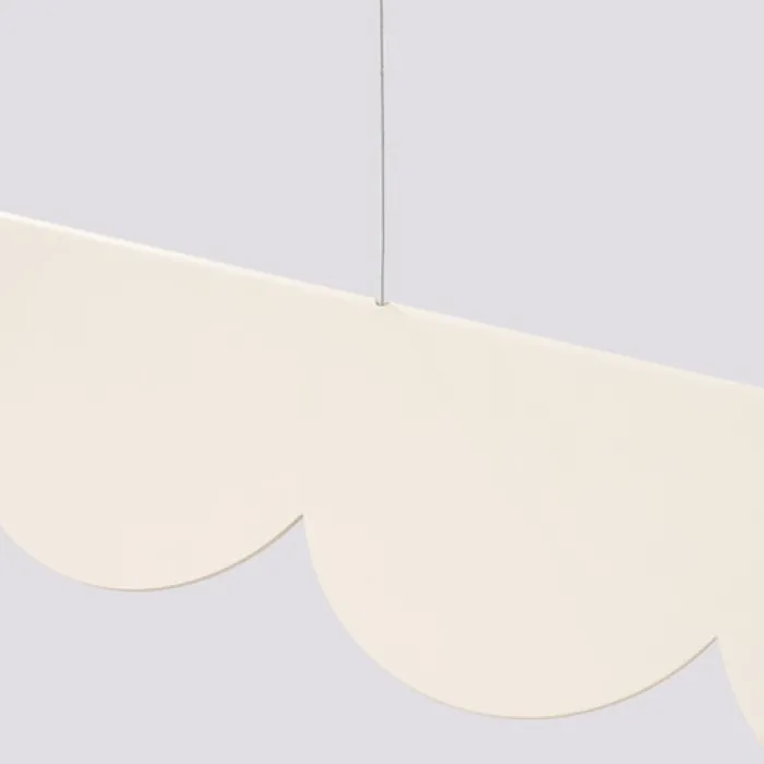 Lampa wisząca Biscuit LED beżowa 4000K