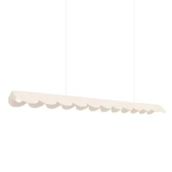 Lampa wisząca Biscuit LED beżowa 4000K