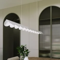 Lampa wisząca Biscuit LED beżowa 4000K