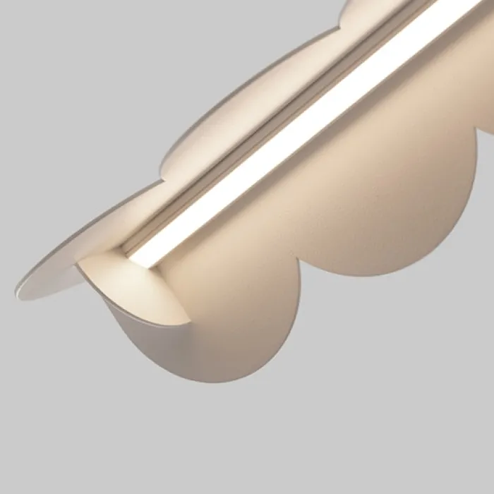 Lampa wisząca Biscuit LED beżowa 4000K