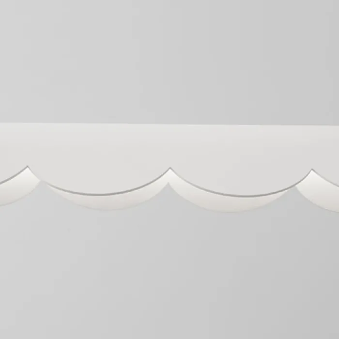 Lampa wisząca Biscuit LED biała 4000K