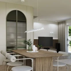 Lampa wisząca Biscuit LED biała 4000K