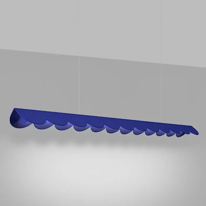 Lampa wisząca Biscuit LED ultramaryna 4000K
