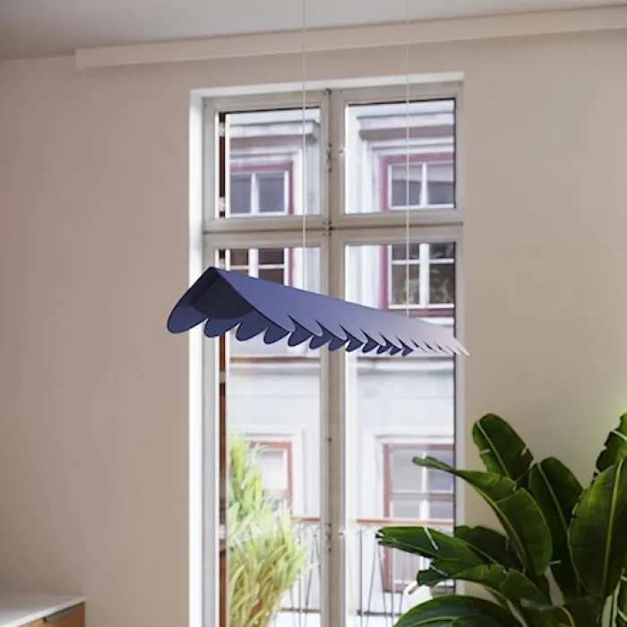 Lampa wisząca Biscuit LED ultramaryna 4000K