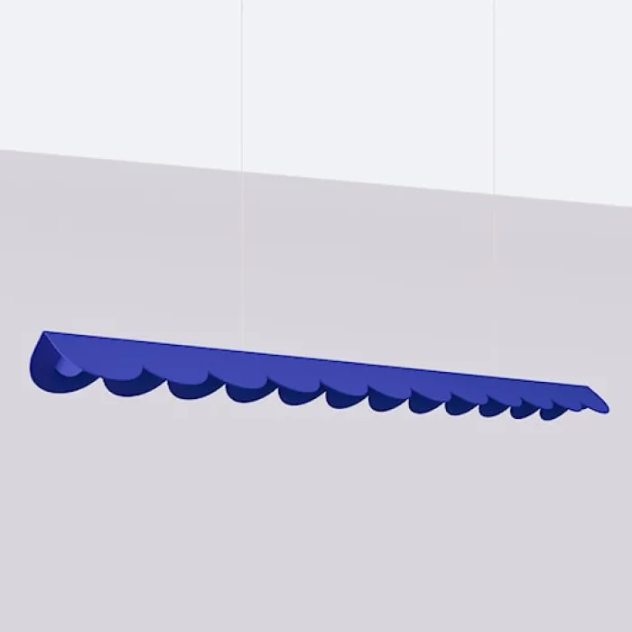 Lampa wisząca Biscuit LED ultramaryna 4000K
