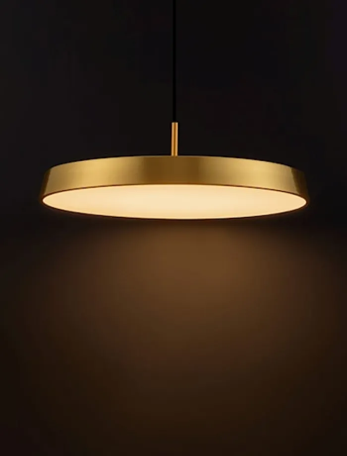 Lampa wisząca Bleggy LED złota
