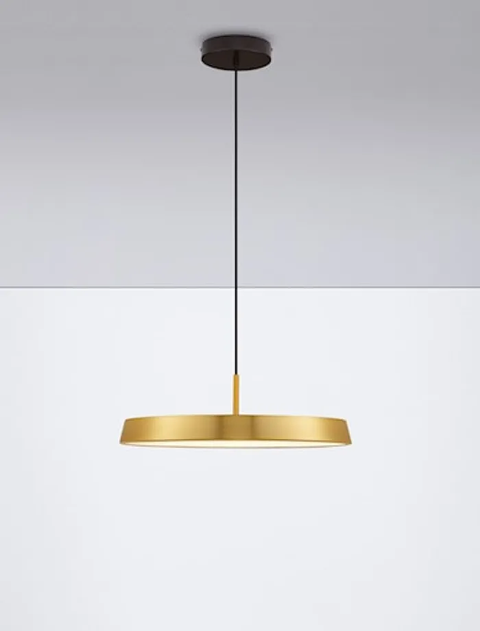 Lampa wisząca Bleggy LED złota