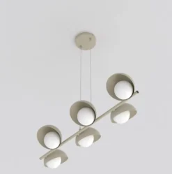 Lampa wisząca Boom x6 mokka