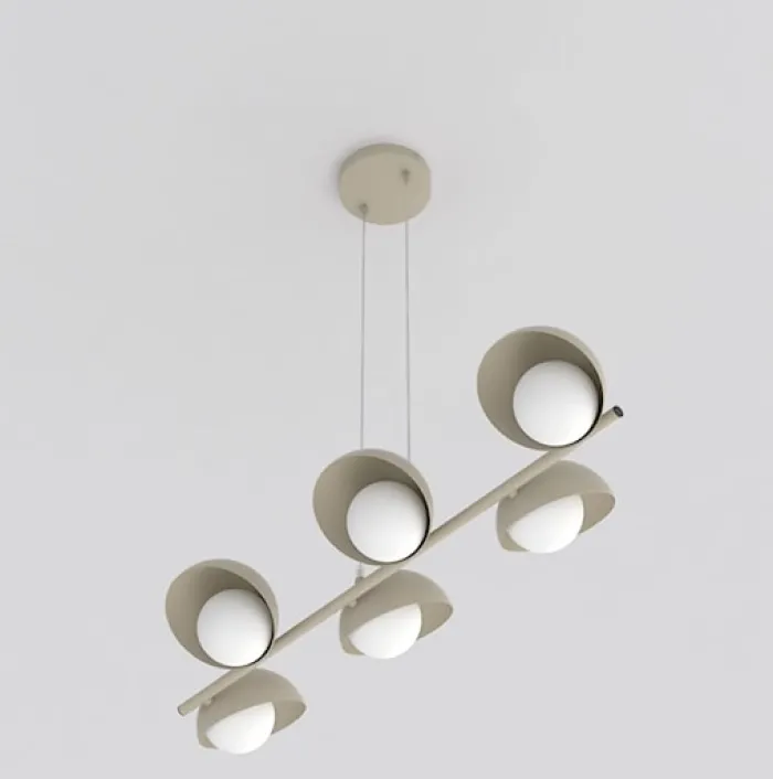 Lampa wisząca Boom x6 mokka
