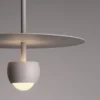 Lampa wisząca Burgens LED beżowa