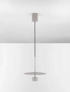Lampa wisząca Burgens LED beżowa