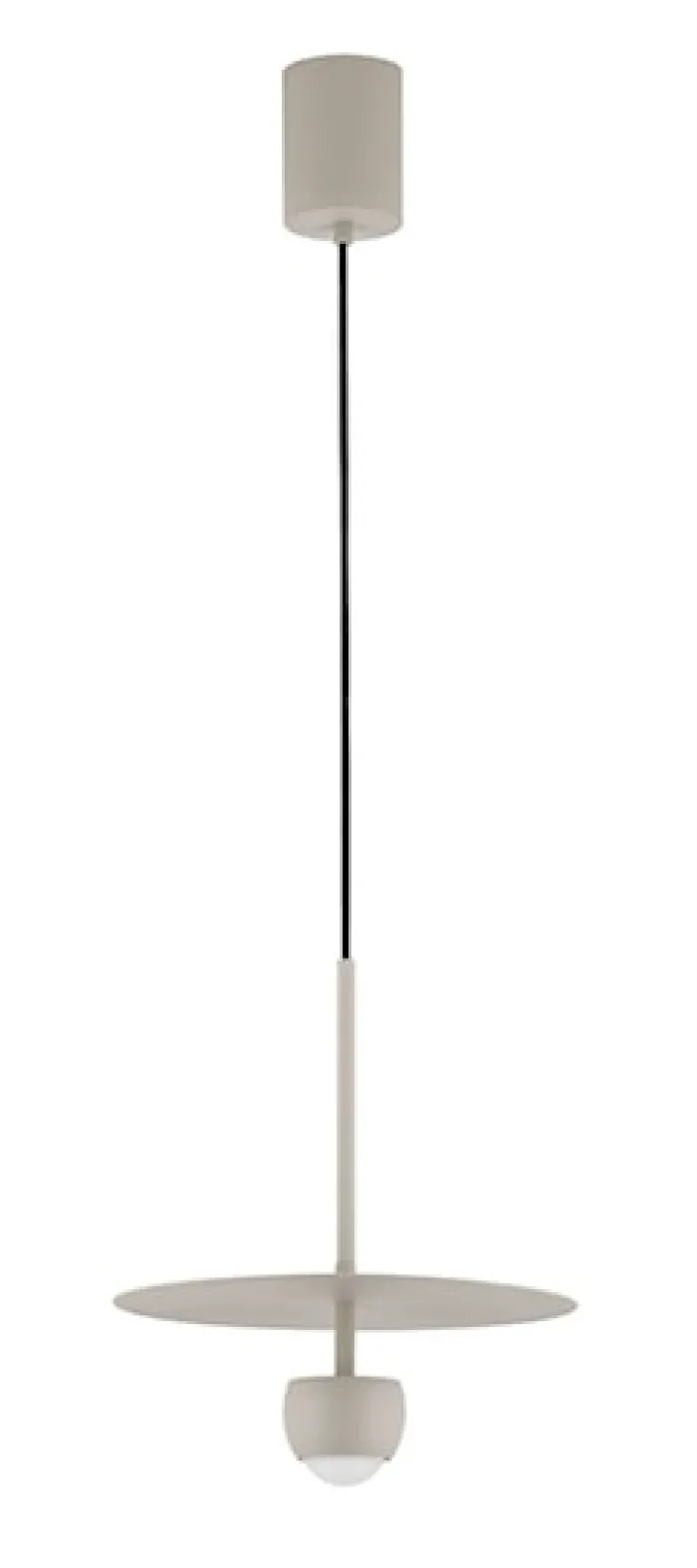 Lampa wisząca Burgens LED beżowa