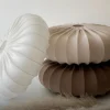 Lampa wisząca Cafee średnica 52 cm latte z czarną podstawą