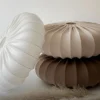 Lampa wisząca Cafee średnica 66 cm latte z białą podstawą