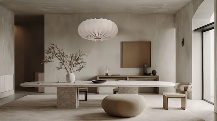 Lampa wisząca Cafee średnica 66 cm frappe z białą podstawą