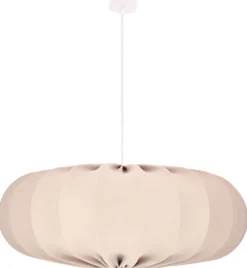 Lampa wisząca Cafee średnica 66 cm frappe z białą podstawą